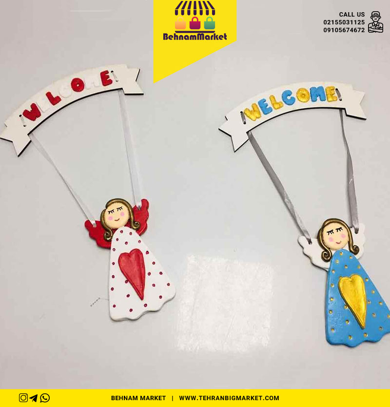 اویز ولکام فرشته