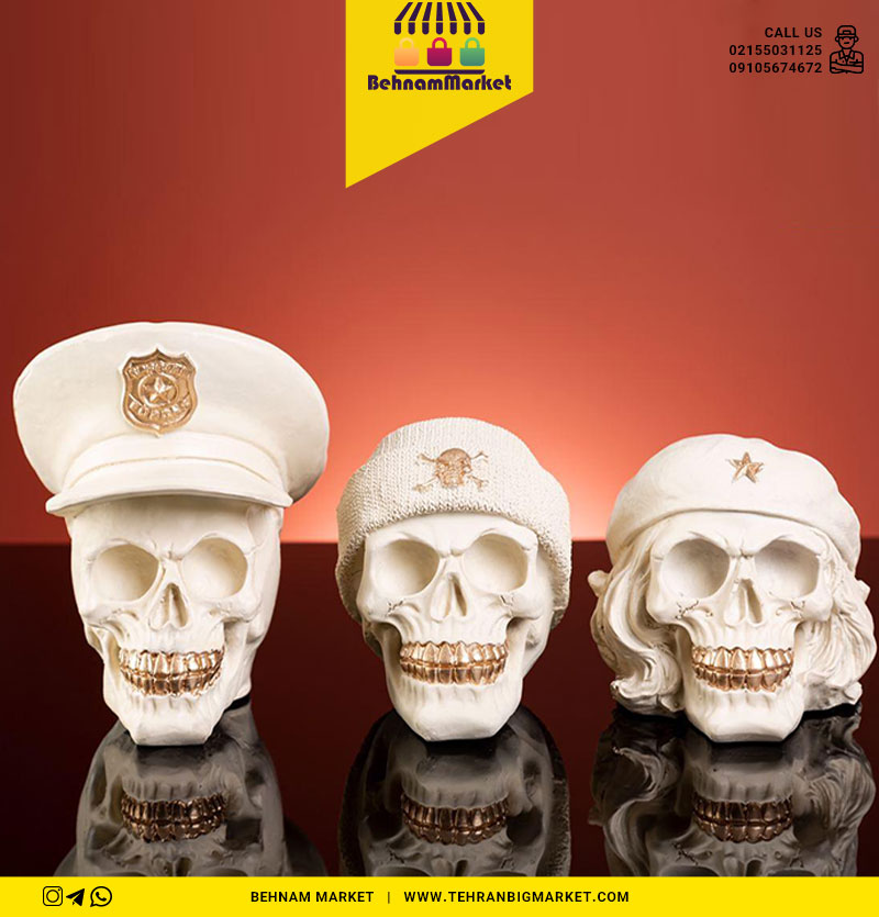 مجسمه اسکلت ۳تایی