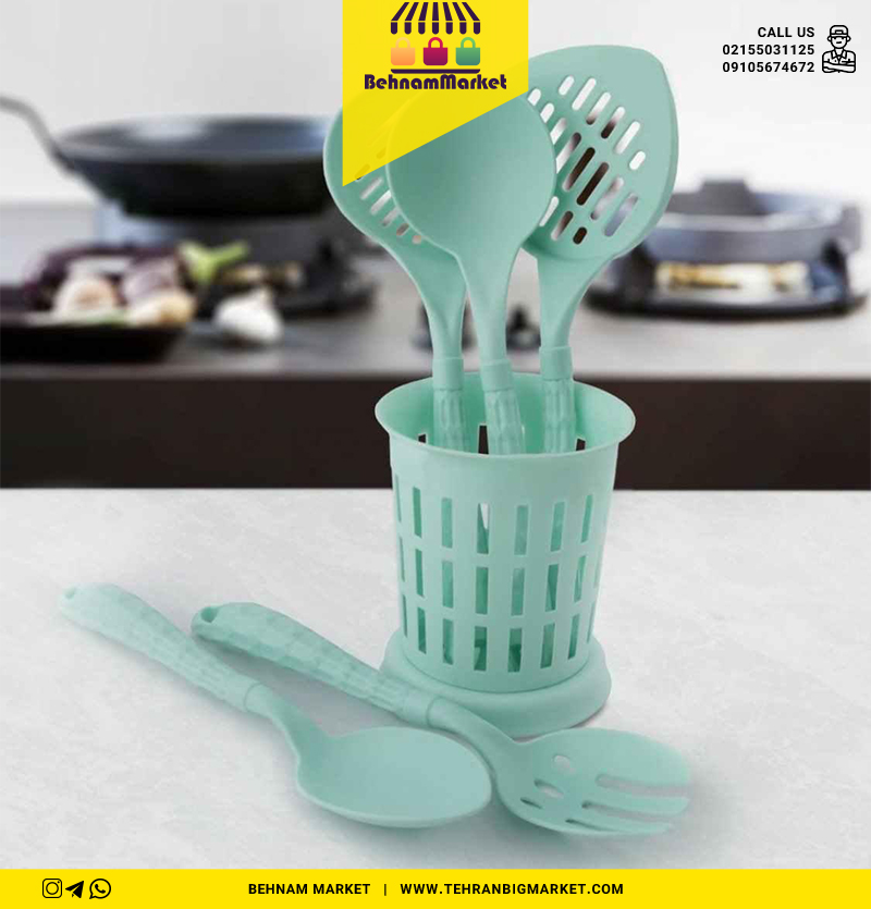 کفگیر ملاقه ۵ پارچه اوستایل