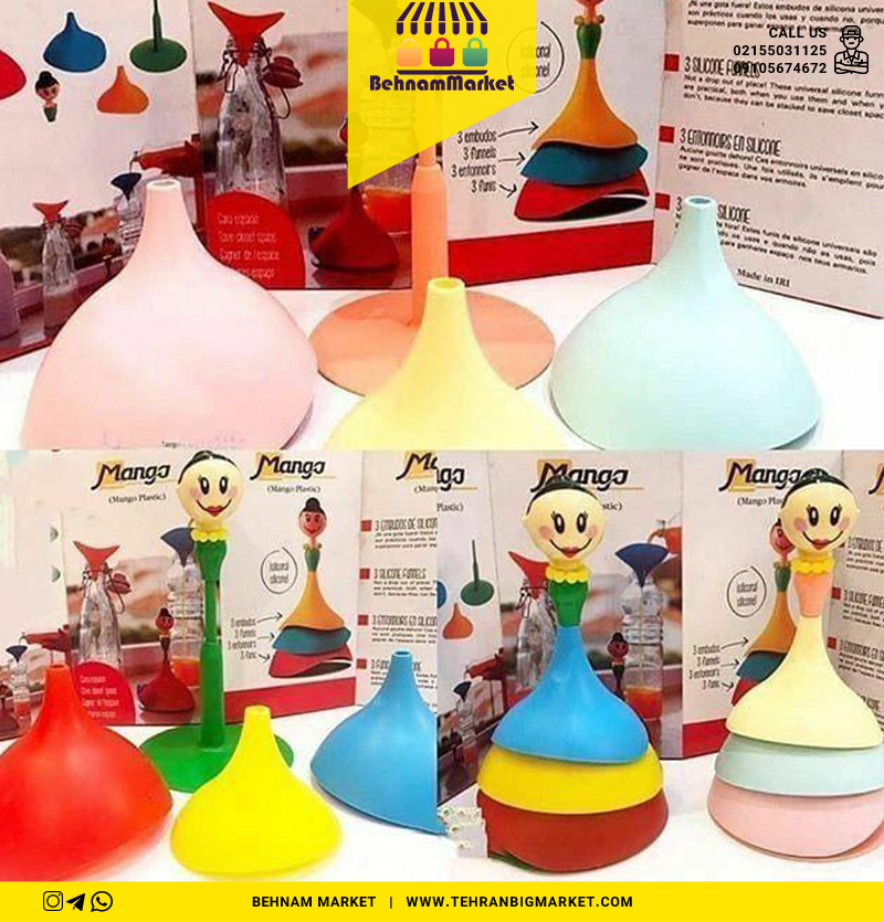 قیف ۳تایی عروسکی