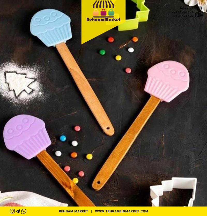 کفگیر سیلیکونی کاپ کیک