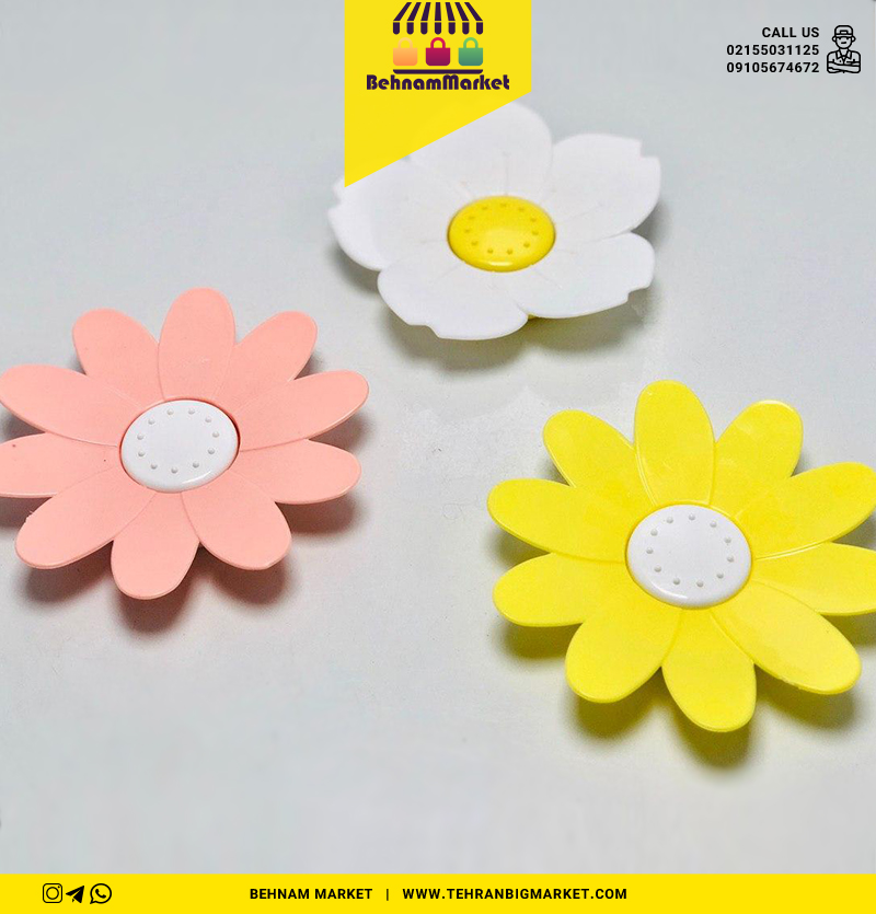 زير صابونی گل