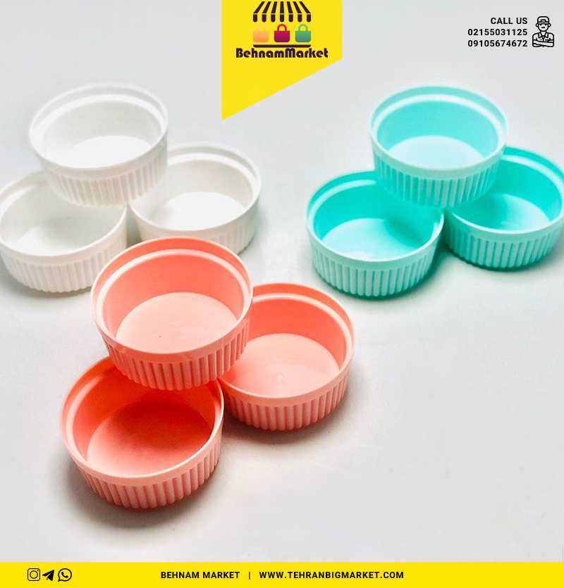 پياله ٣عددی پلاستيكی مهرسا