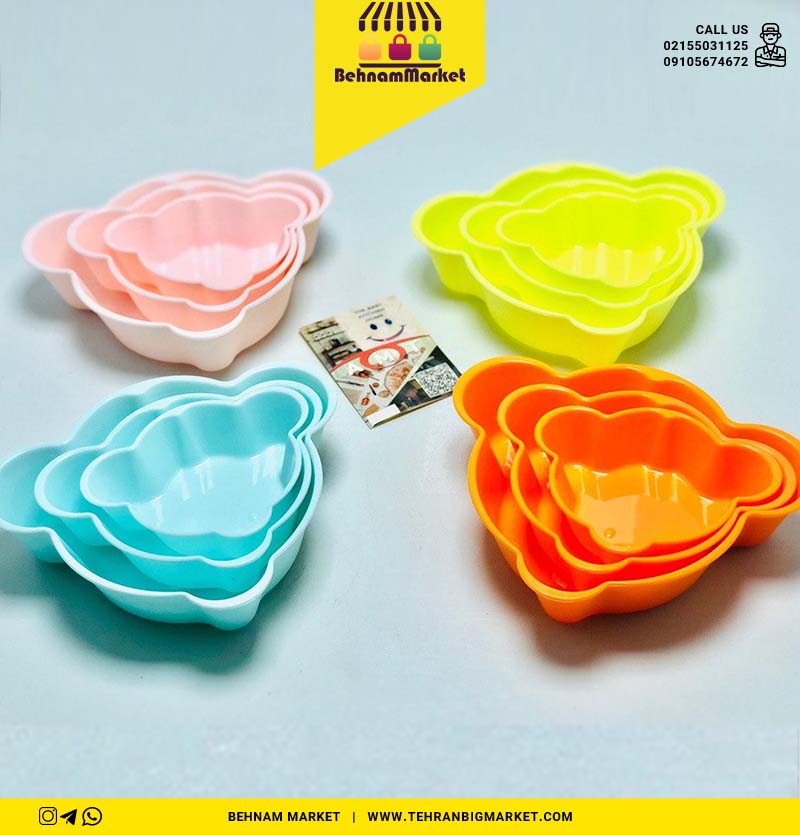ظرف غذا ٣عددی كودک