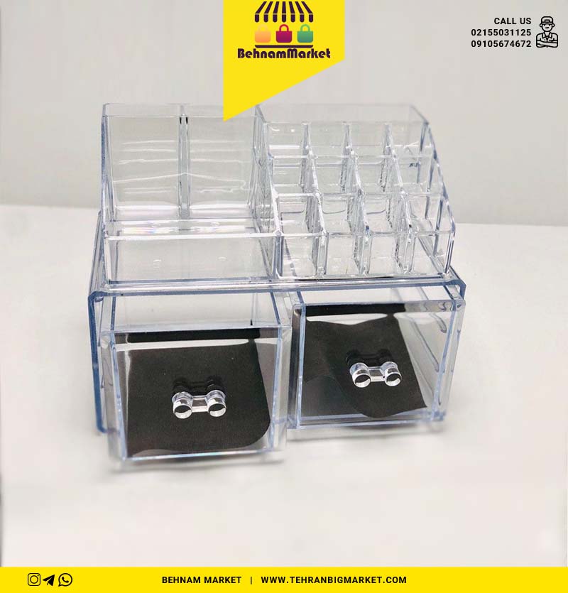 استند لوازم آرایش ۳ کشو