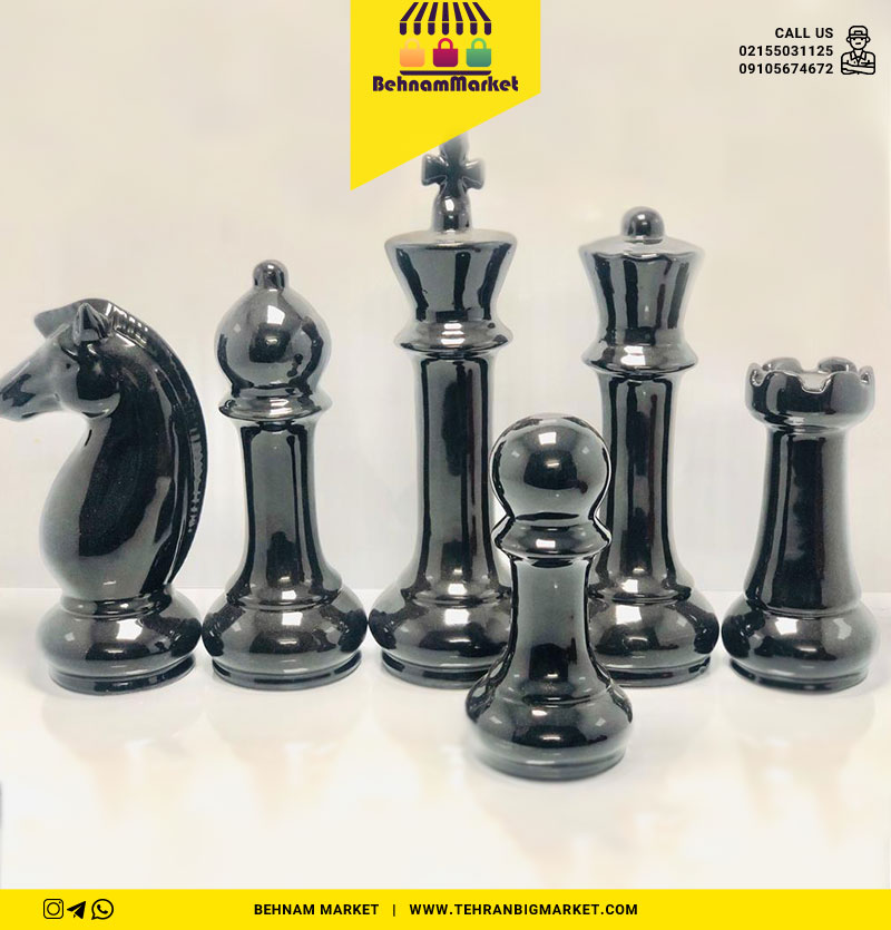 مجسمه شطرنج مشکی