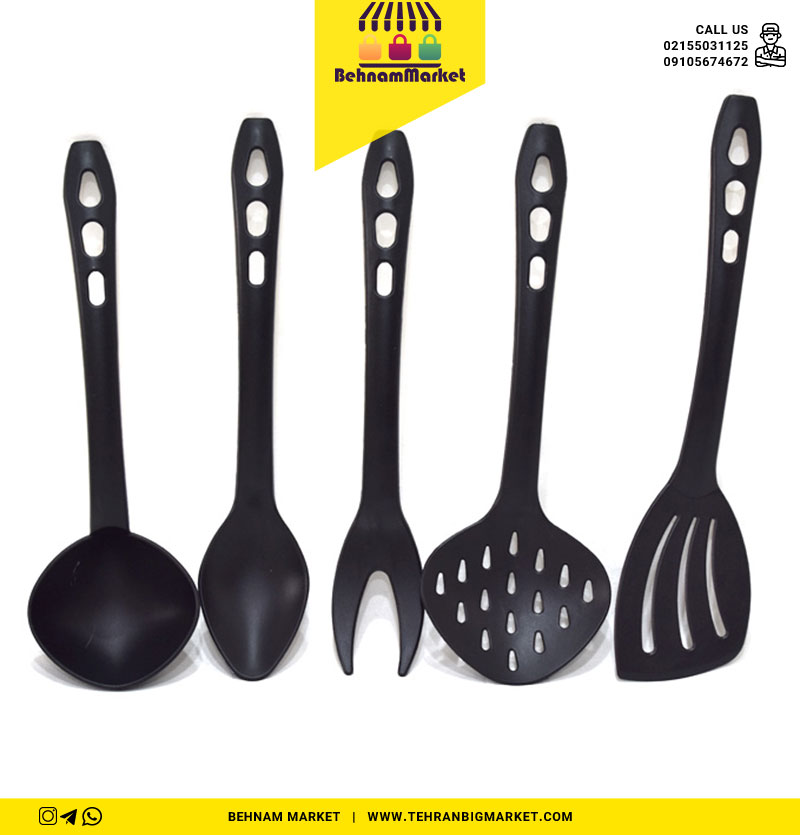 کفگیر ملاقه مشکی