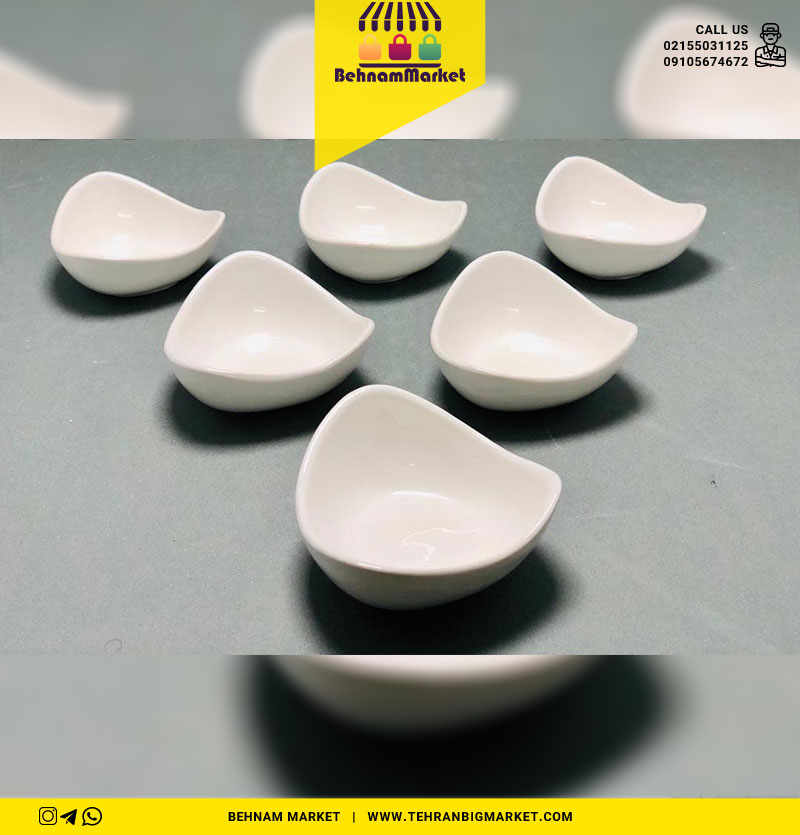 پیاله ۶تایی منحنی