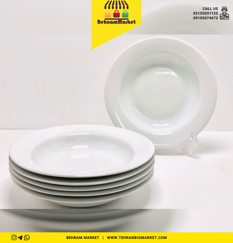 بشقاب گود ٦عددی