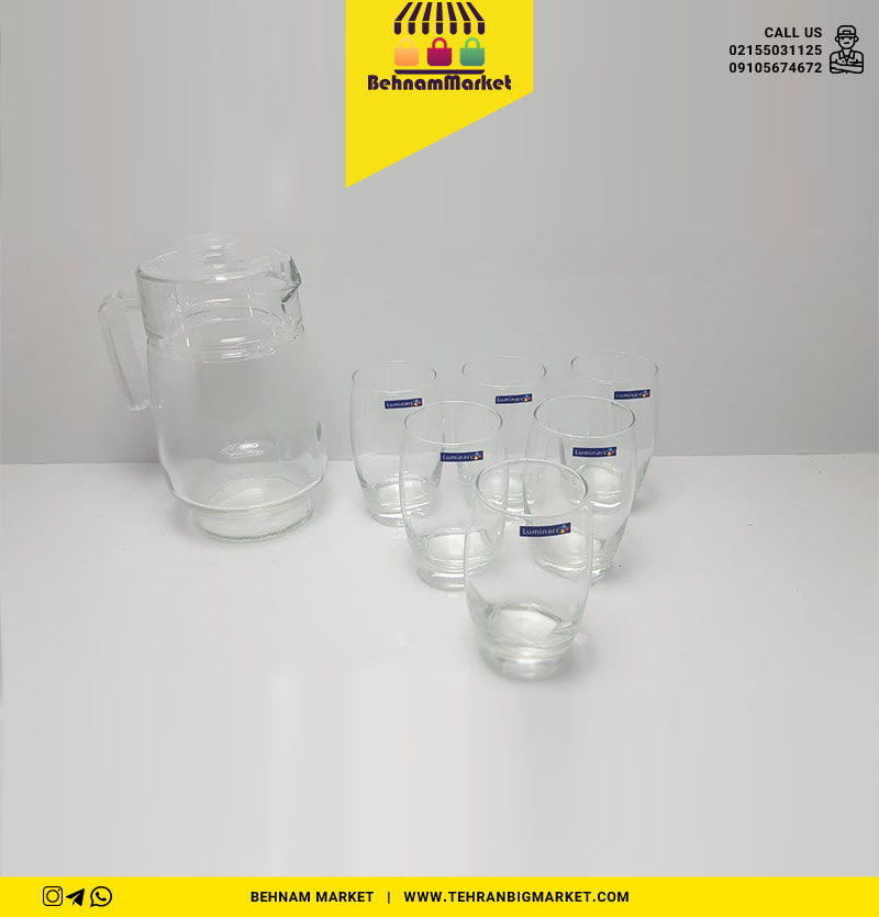 پارچ و لیوان فرانسوی