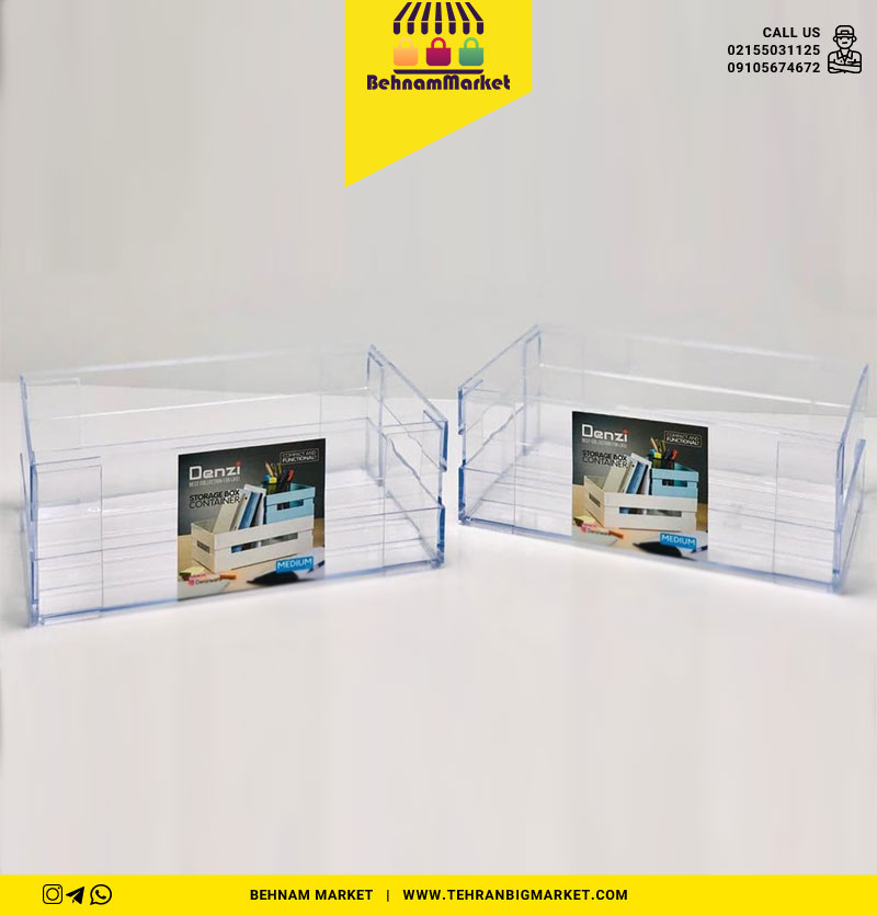 جعبه همه کاره رویال متوسط شفاف