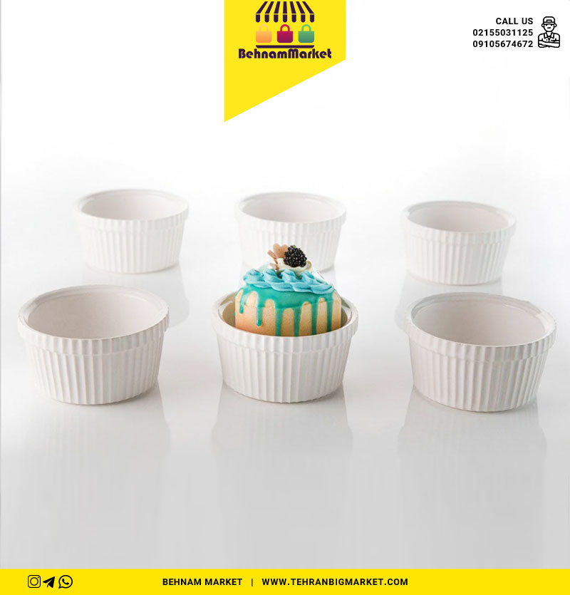 کاپ کیک وانسل سفید