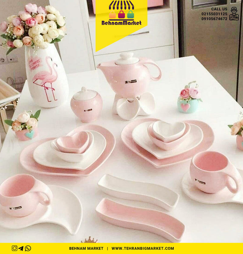 صبحانه خوری ۱۹ پارچه دونفره