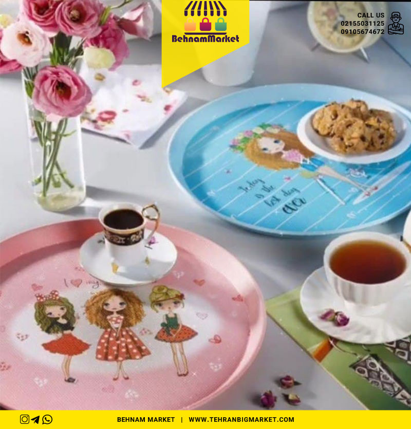 سینی گرد بزرگ رایکا