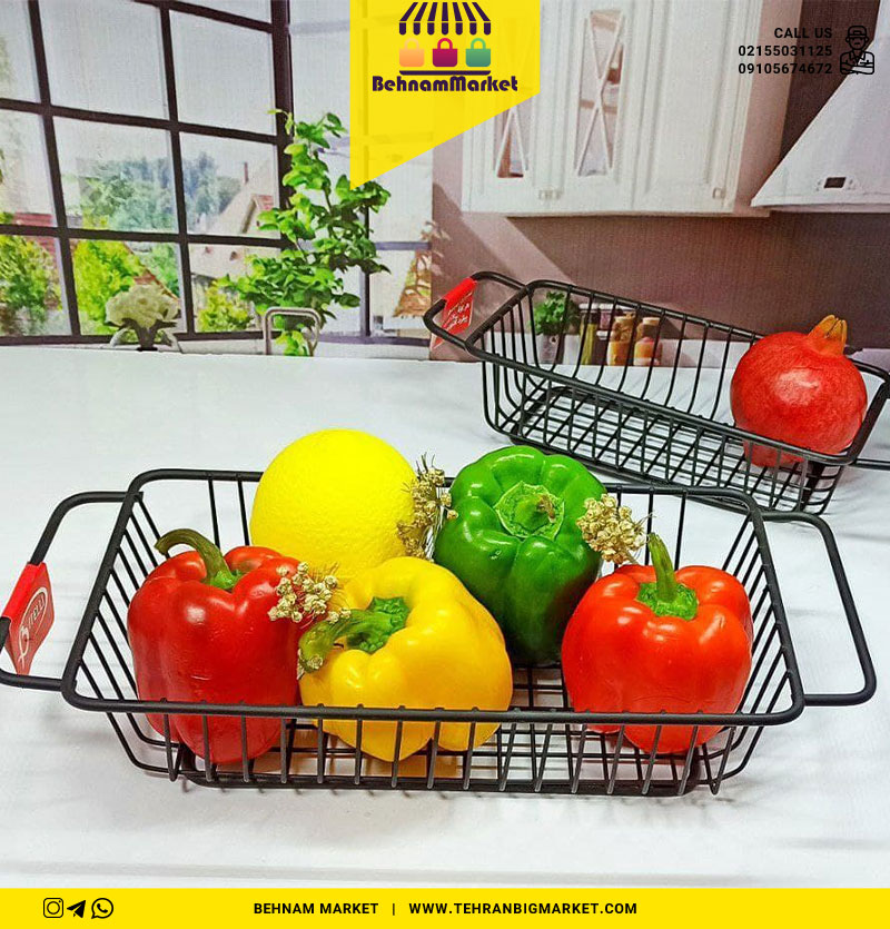 سبد مستطیل کشیده بزرگ