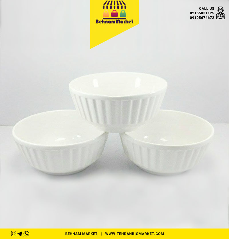 کاسه ابگوشت دیاموند وانسل سفید