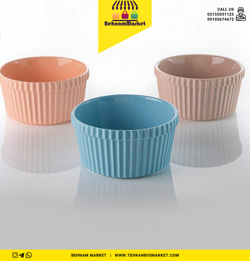 کاسه وانسل رنگی