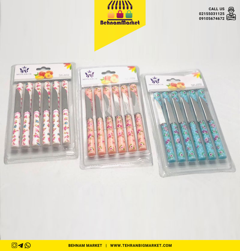 کارد میوه خوری ۱۲ عددی