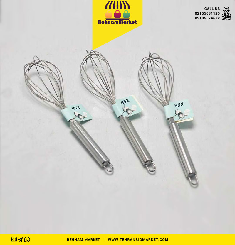 همزن دستی استیل