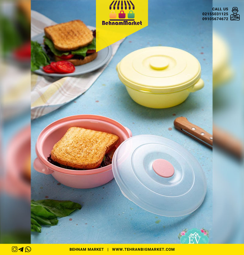 ظرف ماکروفری گرد