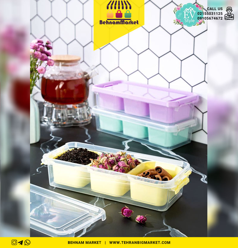 ظرف همه کاره مستطیل اوستایل