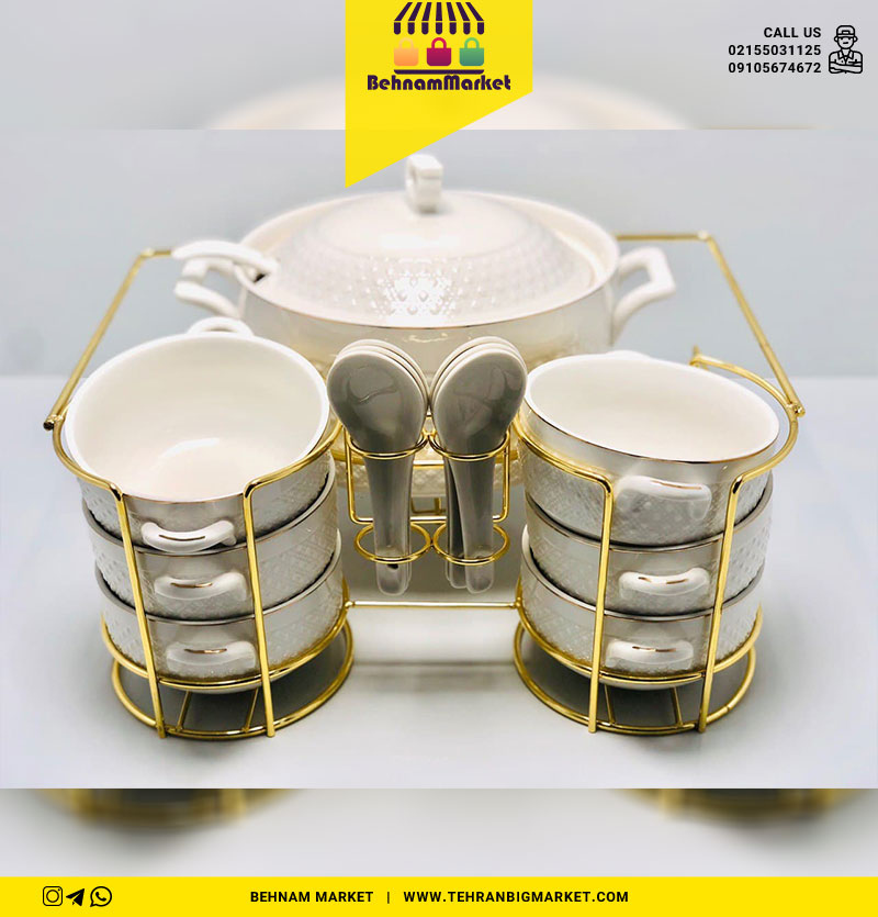 سرويس سوپ خوري سراميك چين