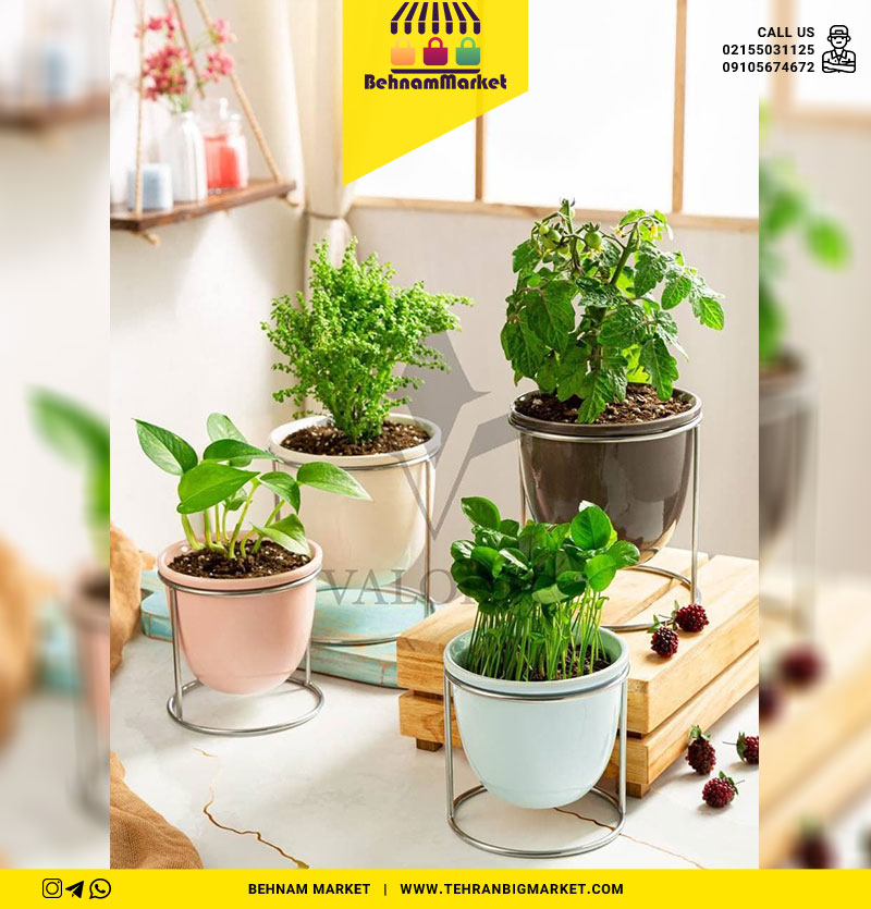 گلدان سرامیکی بزرگ والریا