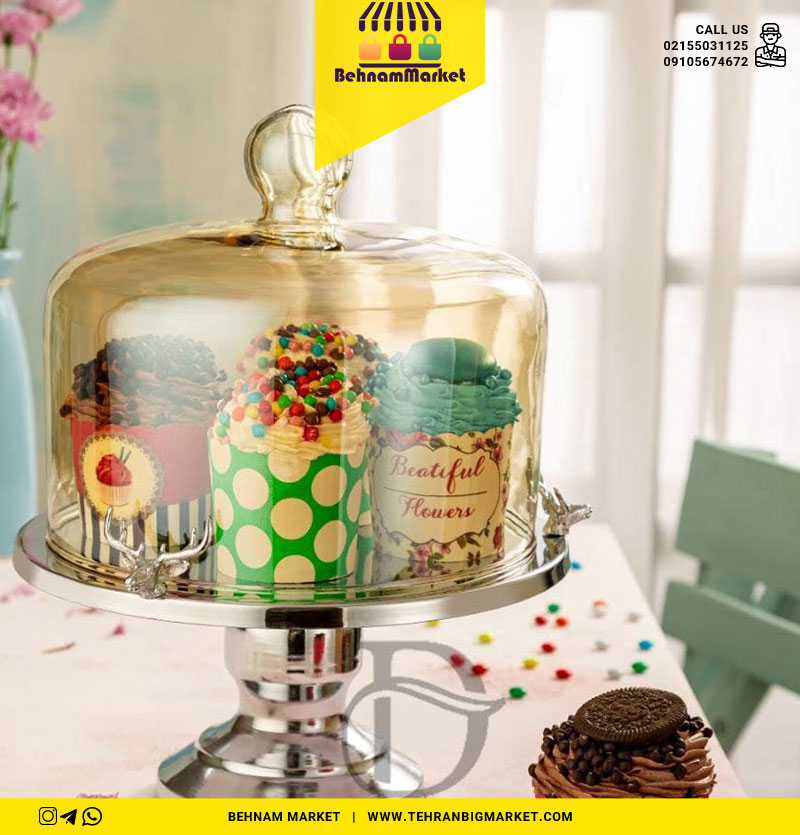 کاپ کیک فلزی درب شامپاینی کوچک