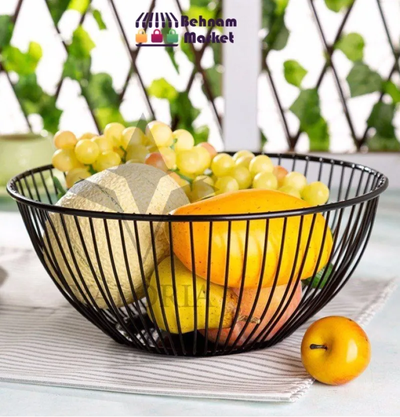 سبد فلزی میوه والریا