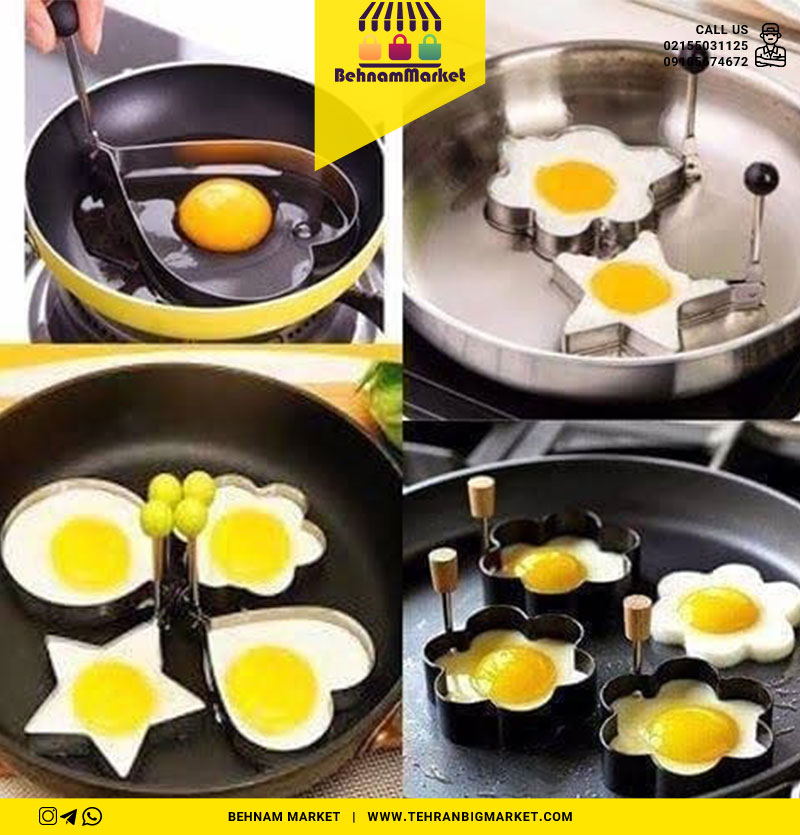 قالب کوکو و تخم مرغ ۴ تایی