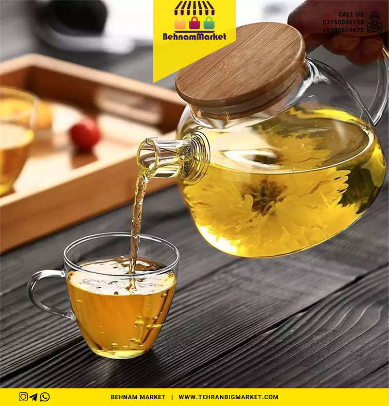 قوری درب بامبو