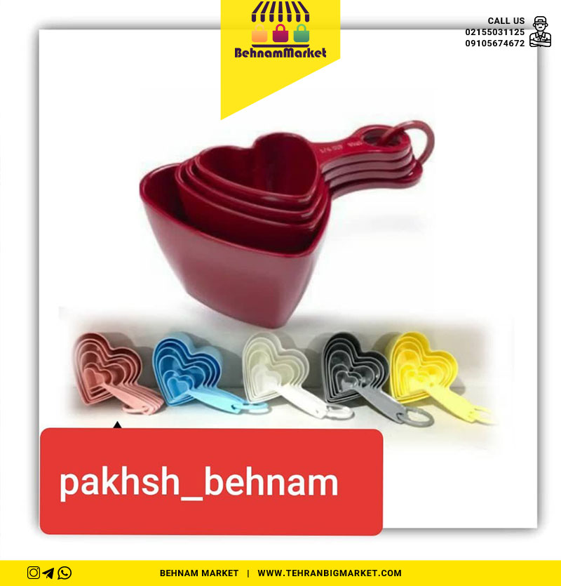 پیمانه قلب 6 تایی