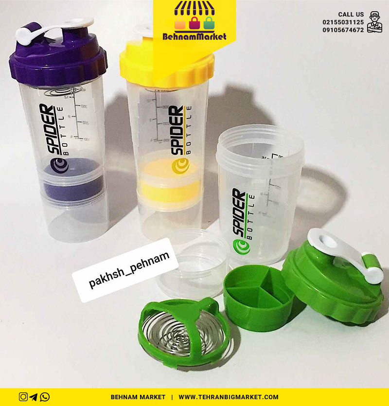 شیکر اسپایدر شفاف