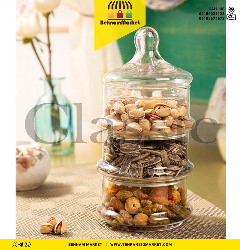 برج شکلات ۳ طبقه کوچک