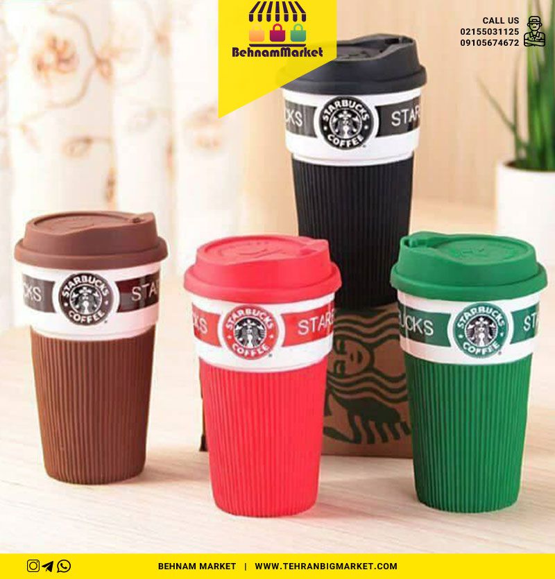 ماگ سرامیکی کاور سیلیکونی در سیلیکونی