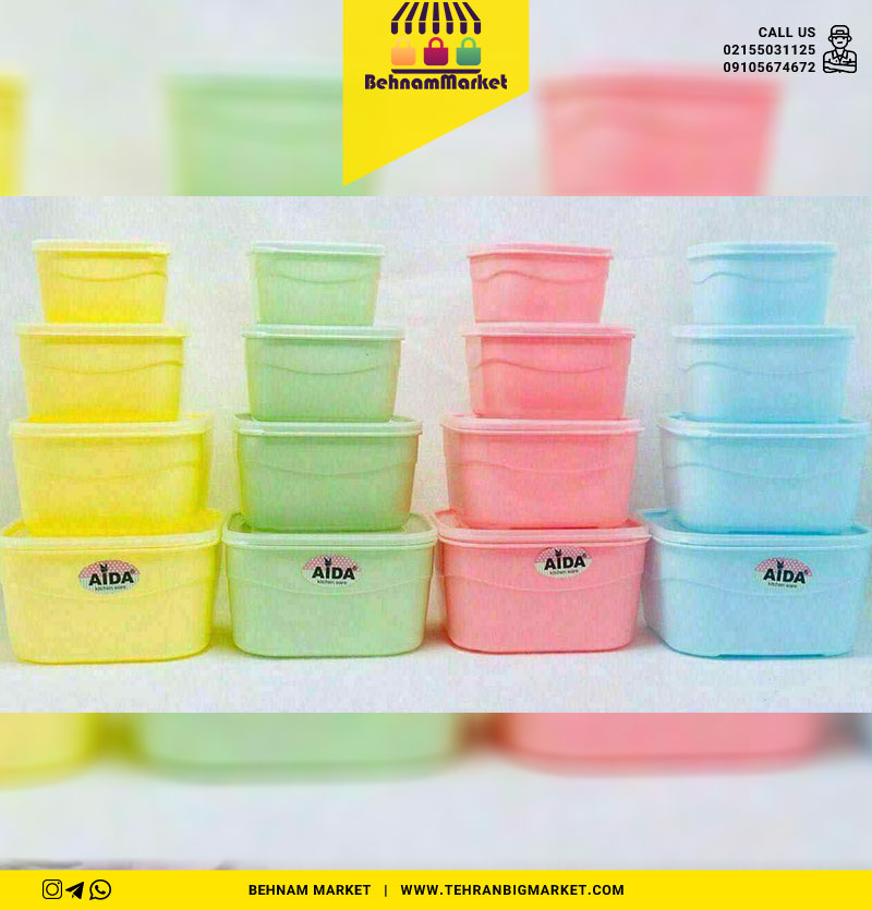 ظرف 4 تیکه آیدا