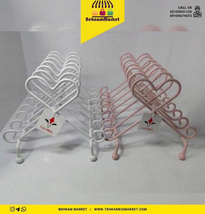 استند بشقاب قلب