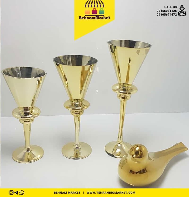 جا شمعی سه تایی