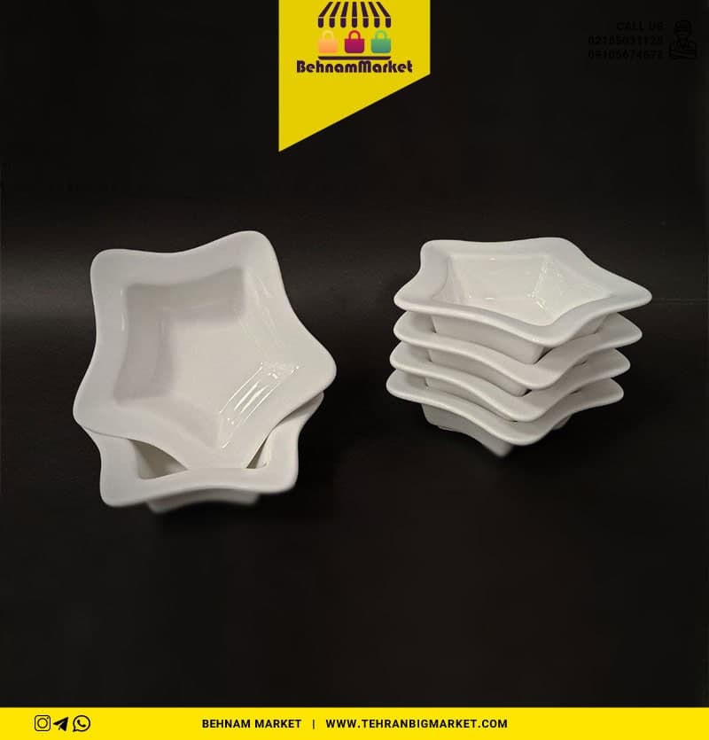 ترشی خوری 6 تایی ستاره