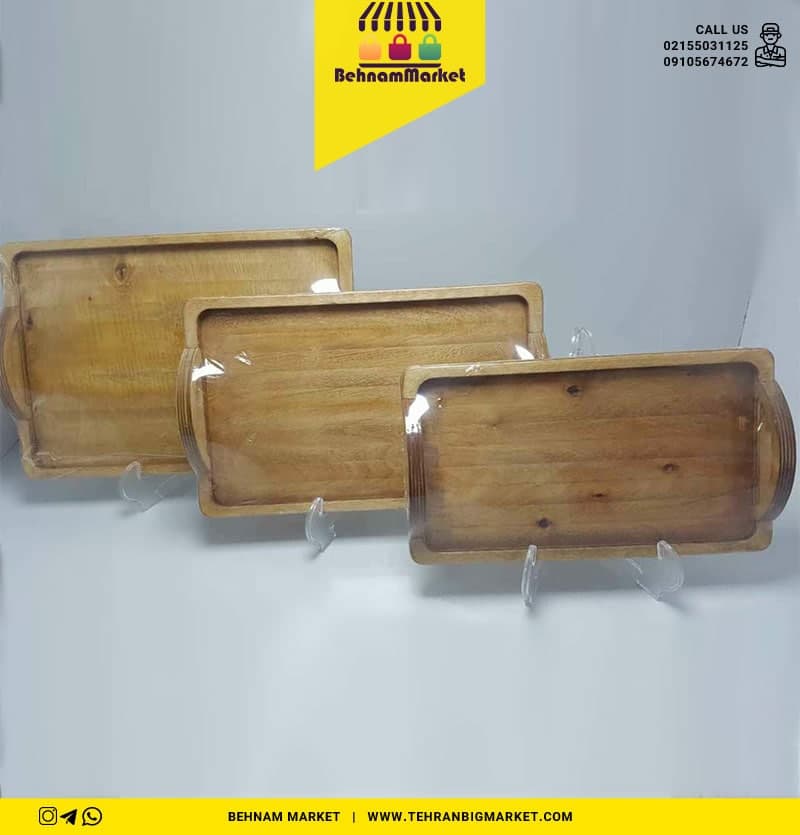 سینی چوبی کوچک