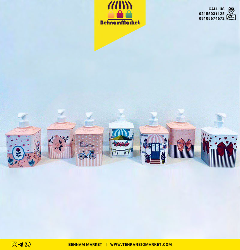 جا مایع مربع طرح ترک گلد