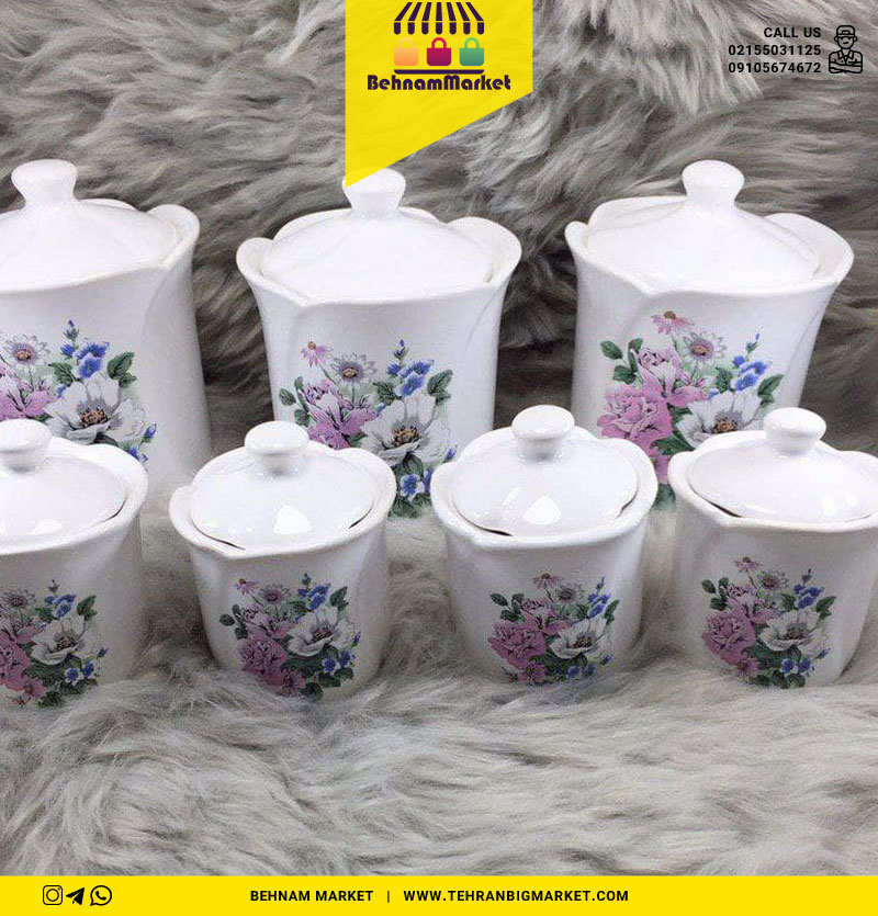 پا سماوری گلدار لاله