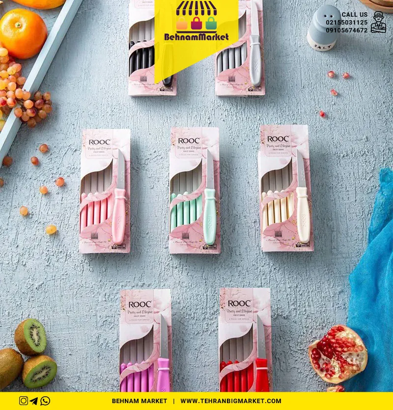 چاقو 6 تایی روک