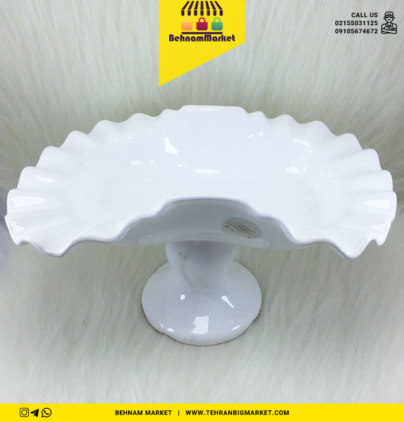 سبد رزیتا پایه دار سرامیکی