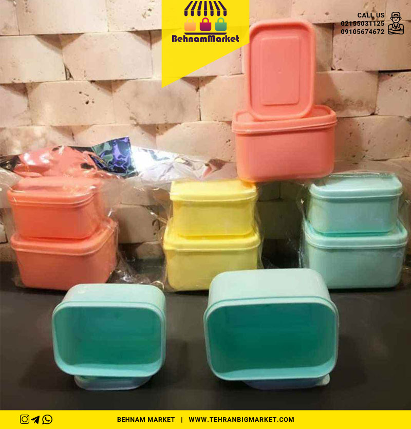 ظرف مستطیل 2 عددی