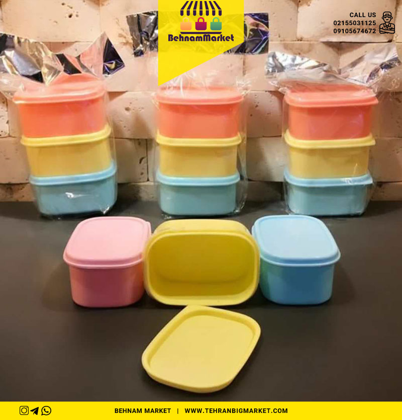 ظرف فریزری 3 عددی