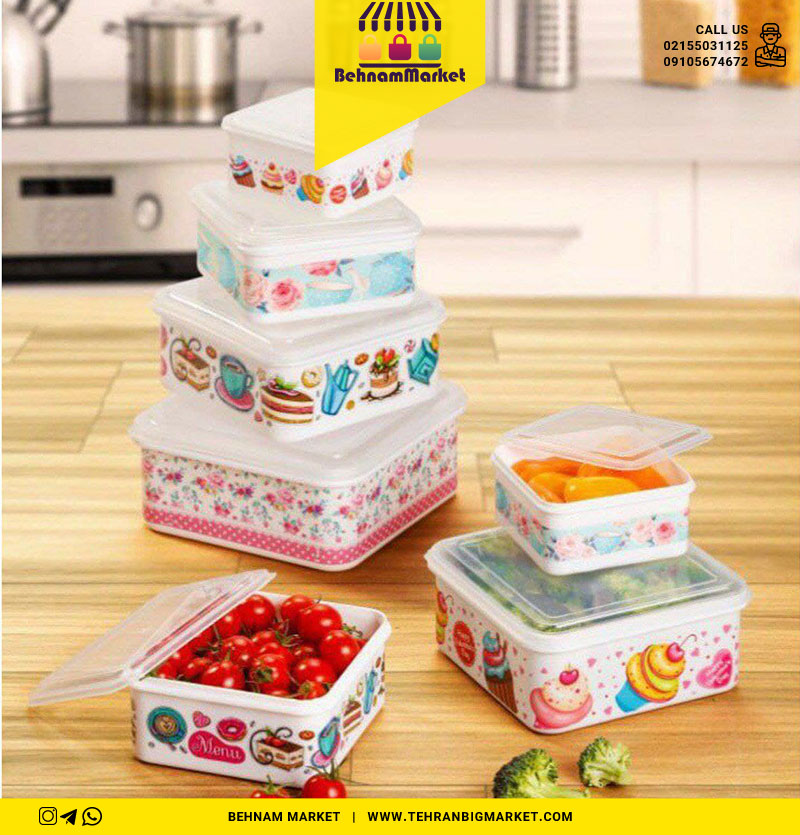 4 تیکه مربع بزرگ