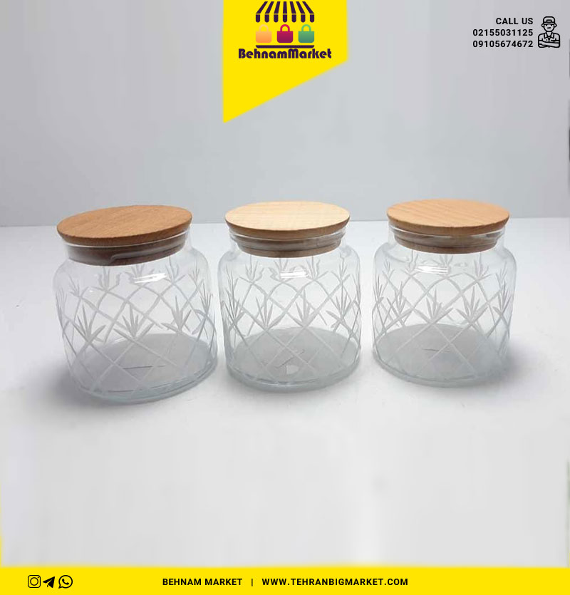 بانکه تراش دار کوچک درب چوبی