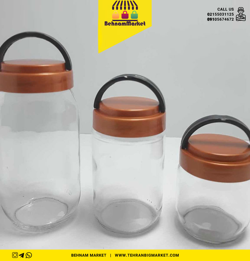 بانکه 3 عددی ساده هانه شیشه ای