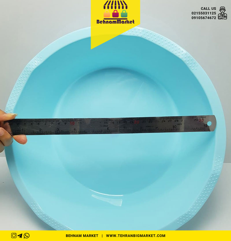 لگن میوه همه کاره بزرگ رنگی